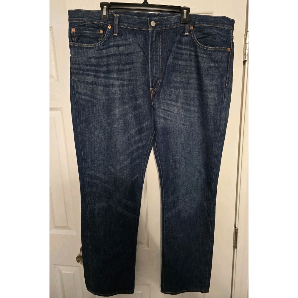 Levi's 511 Mens 42x30 Blue Jeans White Oak Cone Denim Made in USA 100% Cotton